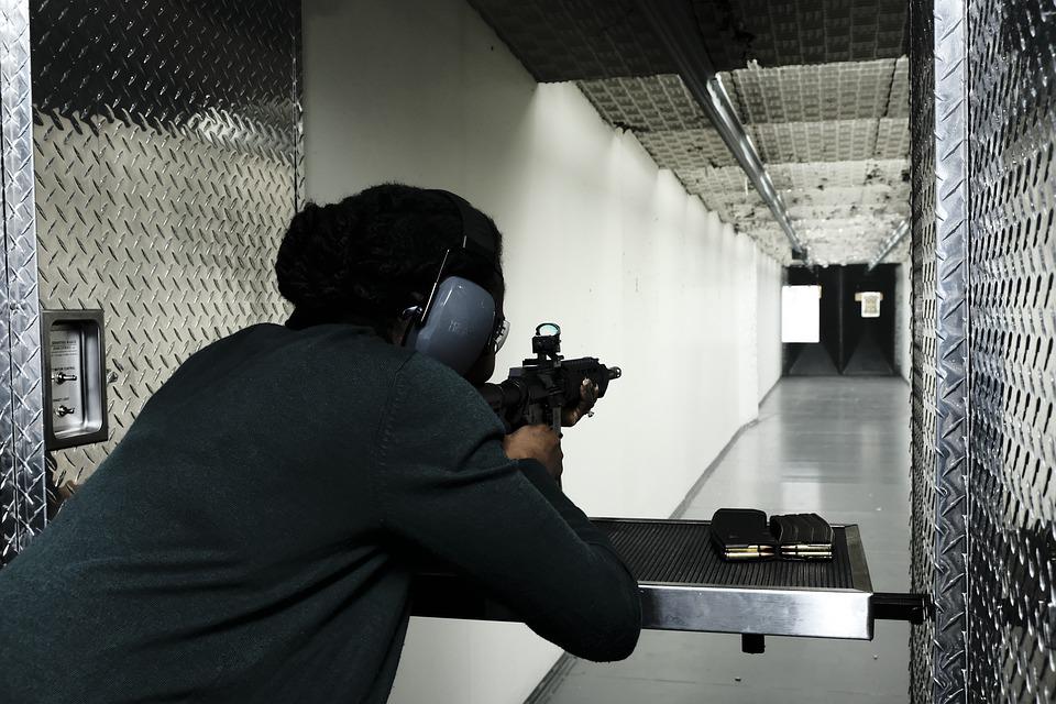 shooting gun range